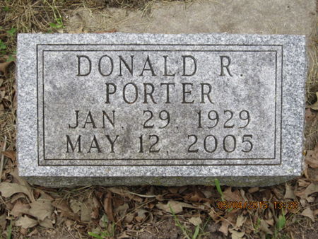 PORTER, DONALD R - Dallas County, Iowa | DONALD R PORTER 