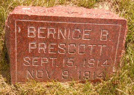 PRESCOTT, BERNICE B - Dallas County, Iowa | BERNICE B PRESCOTT 