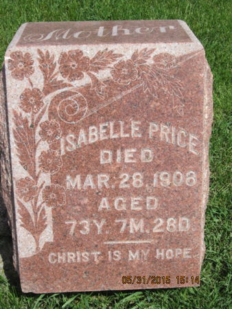 PRICE, ISABELLE - Dallas County, Iowa | ISABELLE PRICE 