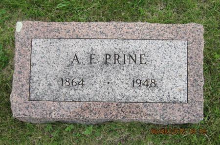 PRINE, A F - Dallas County, Iowa | A F PRINE 