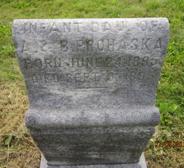 PROHASKA, INFANT - Dallas County, Iowa | INFANT PROHASKA 