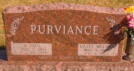 PURVIANCE, HAZEL MEDINA - Dallas County, Iowa | HAZEL MEDINA PURVIANCE 
