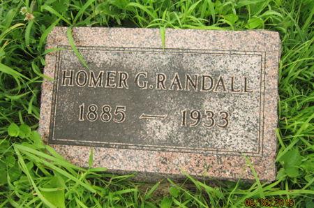 RANDALL, HOMER G - Dallas County, Iowa | HOMER G RANDALL 