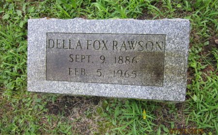FOX RAWSON, DELLA - Dallas County, Iowa | DELLA FOX RAWSON 