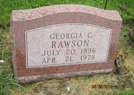 RAWSON, GEORGIA C - Dallas County, Iowa | GEORGIA C RAWSON 