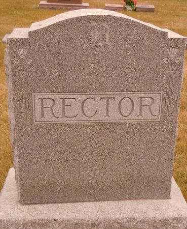 RECTOR, FAMILY MONUMENT - Dallas County, Iowa | FAMILY MONUMENT RECTOR 