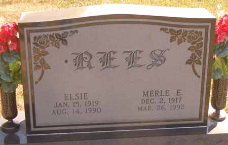 REES, ELSIE - Dallas County, Iowa | ELSIE REES 