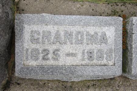 REPASS, GRANDMA - Dallas County, Iowa | GRANDMA REPASS 