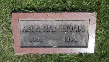 RHOADS, ANNA MAY - Dallas County, Iowa | ANNA MAY RHOADS 