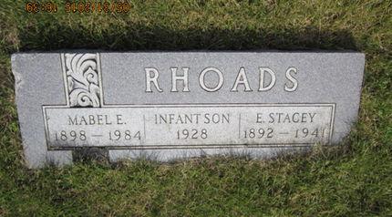 RHOADS, INFANT SON - Dallas County, Iowa | INFANT SON RHOADS 
