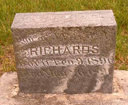 RICHARDS, INFANT - Dallas County, Iowa | INFANT RICHARDS 