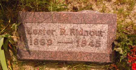 RIDNOUR, LESTER R - Dallas County, Iowa | LESTER R RIDNOUR 