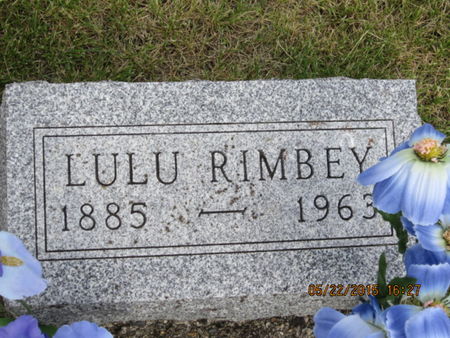 RIMBEY, LULU - Dallas County, Iowa | LULU RIMBEY 