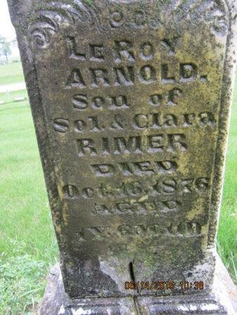 RIMER, LEROY ARNOLD - Dallas County, Iowa | LEROY ARNOLD RIMER 