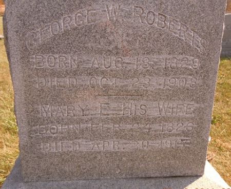 ROBERTS, GEORGE W. - Dallas County, Iowa | GEORGE W. ROBERTS 