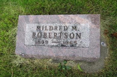ROBERTSON, MILDRED M - Dallas County, Iowa | MILDRED M ROBERTSON 