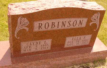 ROBINSON, ELLA F - Dallas County, Iowa | ELLA F ROBINSON 