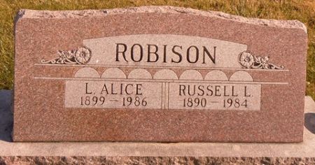 ROBISON, RUSSELL L. - Dallas County, Iowa | RUSSELL L. ROBISON 