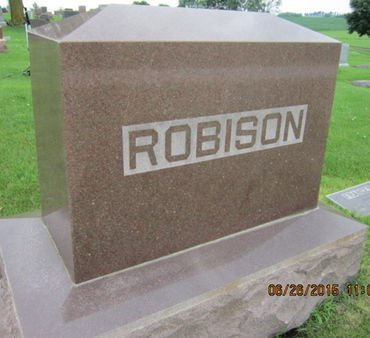 ROBISON, FAMILY STONE - Dallas County, Iowa | FAMILY STONE ROBISON 