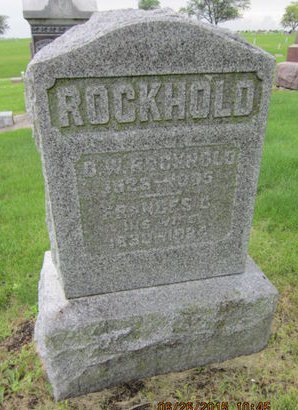 ROCKHOLD, FRANCES C - Dallas County, Iowa | FRANCES C ROCKHOLD 