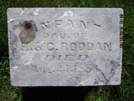 RODDAN, INFANT - Dallas County, Iowa | INFANT RODDAN 