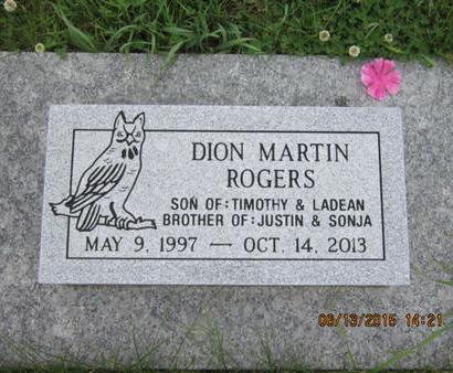 ROGERS, DION MARTIN - Dallas County, Iowa | DION MARTIN ROGERS 
