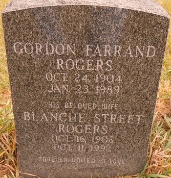 STREET ROGERS, BLANCHE - Dallas County, Iowa | BLANCHE STREET ROGERS 