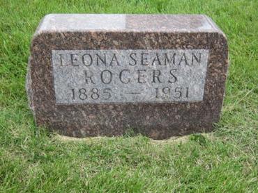 SEAMAN ROGERS, LEONA - Dallas County, Iowa | LEONA SEAMAN ROGERS 