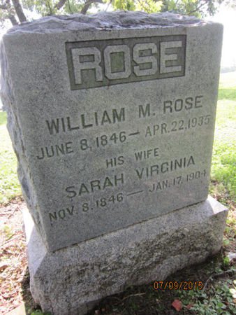 ROSE, WILLIAM M - Dallas County, Iowa | WILLIAM M ROSE 