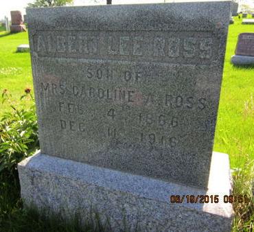 ROSS, ALBERT LEE - Dallas County, Iowa | ALBERT LEE ROSS 