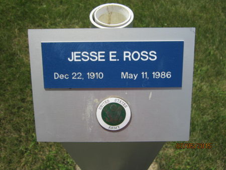 ROSS, JESSE E - Dallas County, Iowa | JESSE E ROSS 