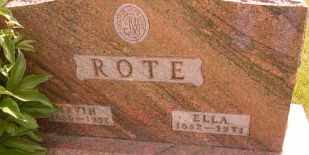 ROTE, ELLA - Dallas County, Iowa | ELLA ROTE 