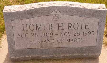 ROTE, HOMER H - Dallas County, Iowa | HOMER H ROTE 