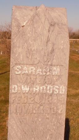 ROUSH, SARAH M. - Dallas County, Iowa | SARAH M. ROUSH 