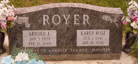 ROYER, ARNOLD J - Dallas County, Iowa | ARNOLD J ROYER 