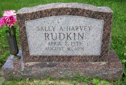 HARVEY RUDKIN, SALLY A - Dallas County, Iowa | SALLY A HARVEY RUDKIN 