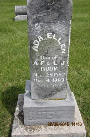 RUDY, ADA ELLEN - Dallas County, Iowa | ADA ELLEN RUDY 
