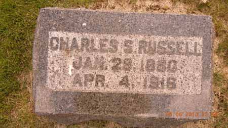 RUSSELL, CHARLES S - Dallas County, Iowa | CHARLES S RUSSELL 