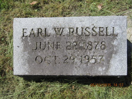 RUSSELL, EARL W - Dallas County, Iowa | EARL W RUSSELL 