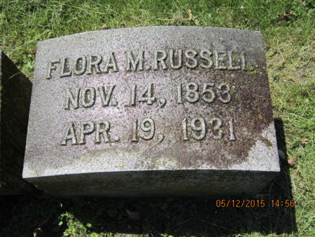 RUSSELL, FLORA M - Dallas County, Iowa | FLORA M RUSSELL 