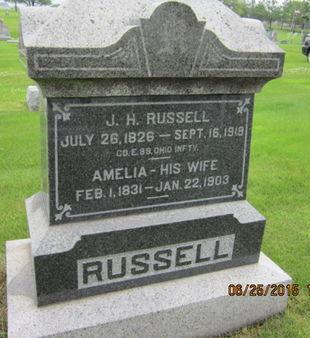 RUSSELL, J H - Dallas County, Iowa | J H RUSSELL 
