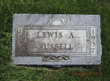 RUSSELL, LEWIS A - Dallas County, Iowa | LEWIS A RUSSELL 