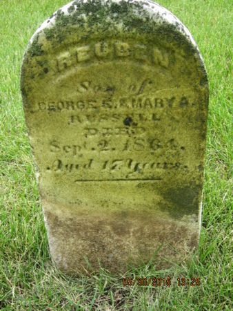 RUSSELL, REUBEN - Dallas County, Iowa | REUBEN RUSSELL 