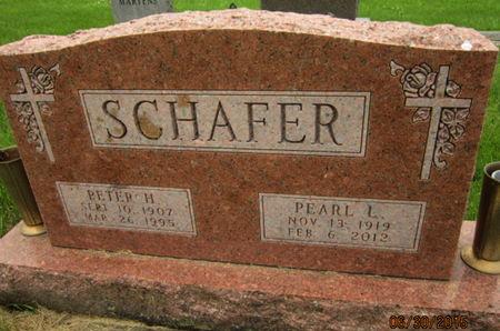 SCHAFER, PETER H - Dallas County, Iowa | PETER H SCHAFER 