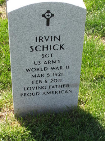 SCHICK, IRVIN - Dallas County, Iowa | IRVIN SCHICK 