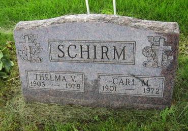 SCHIRM, CARL M - Dallas County, Iowa | CARL M SCHIRM 
