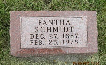 SCHMIDT, PANTHA - Dallas County, Iowa | PANTHA SCHMIDT 