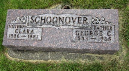 SCHOONOVER, CLARA - Dallas County, Iowa | CLARA SCHOONOVER 