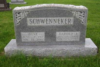SCHWENNEKER, IRENE - Dallas County, Iowa | IRENE SCHWENNEKER 