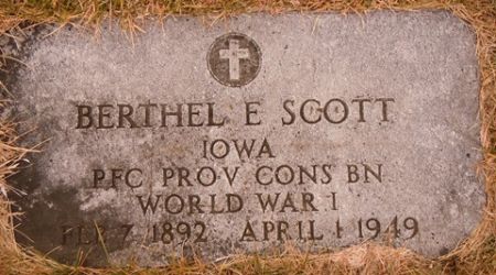 SCOTT, BERTHEL E. - Dallas County, Iowa | BERTHEL E. SCOTT 